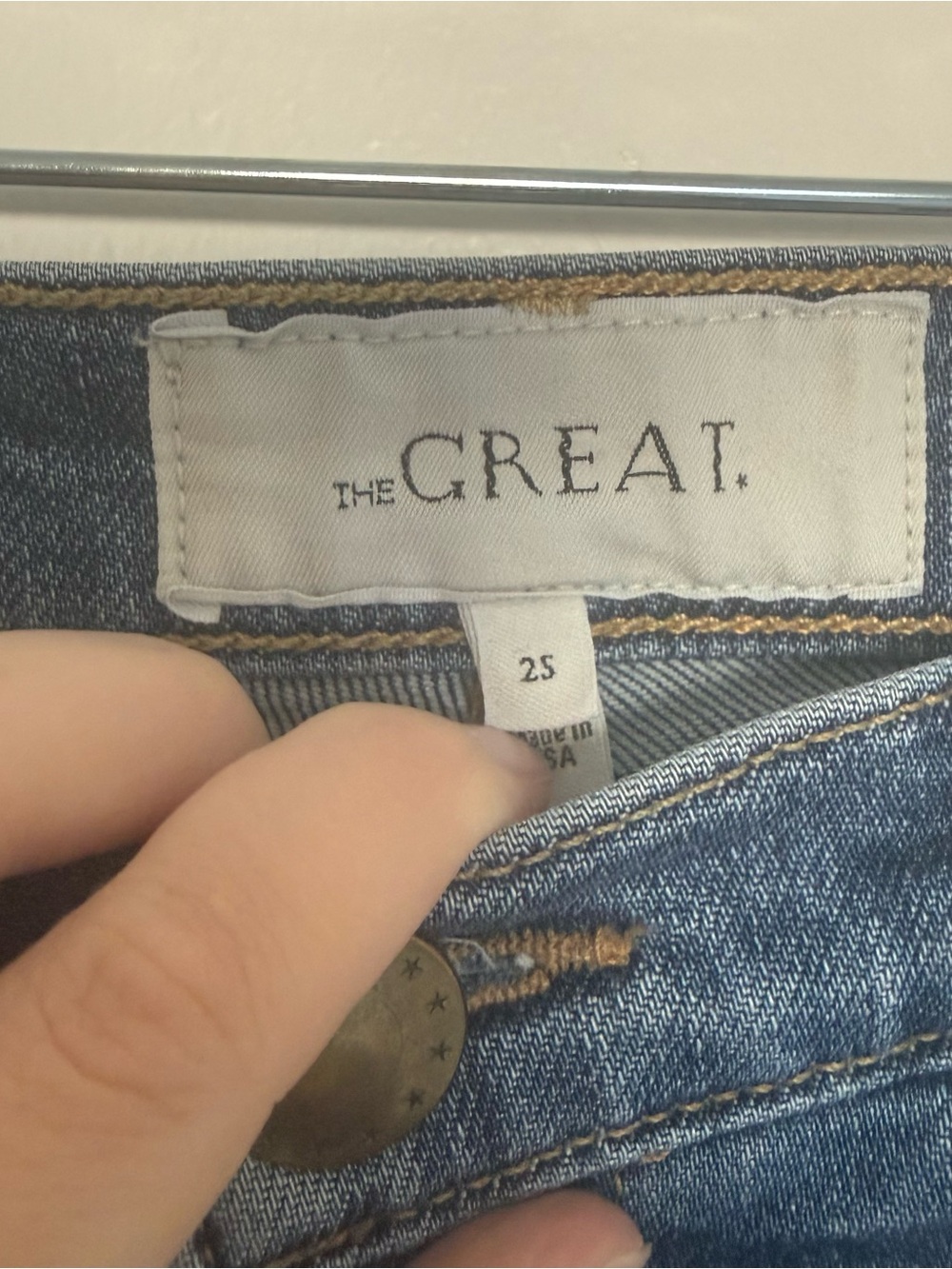 The GREAT Nerd Slip Cropped Jeans - Picture 5 of 8